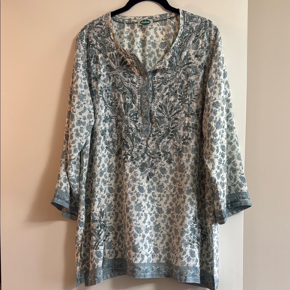 Dolma Silk Tunic